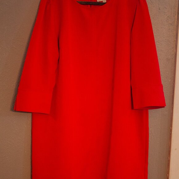 LOFT Red Dress size 18 (plus size) - Picture 3 of 6